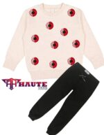 cozy and stylish this winter in our luxurious dress For kids - Image 2
