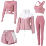 Women’s High Elasticity Workout Set: Perfect for Gym, Yoga & Activewear