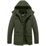 Cold Weather Gear: Men’s Heavy Warm Cotton Padded Winter Coat