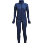 Stylish Women’s Full-Zip Tracksuit Set – Navy Blue