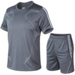 Men’s Half-Sleeve Tracksuit – Lightweight and Breathable Sportswear Set