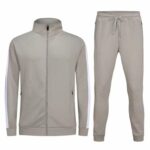 Men’s Slim Fit Summer Tracksuit – Zip-Up Jacket and Joggers
