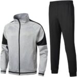 Men’s Contrast Panel Summer Tracksuit – Lightweight Athletic Set