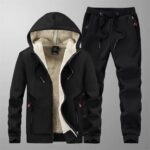Men’s Winter Hooded Tracksuit – Warm and Stylish