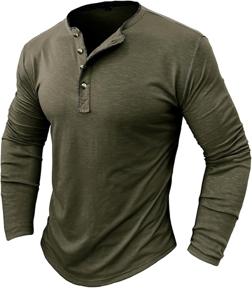 WhatsApp-Image-2024-11-24-at-23.17.06_01102a5d Men’s 2025 Casual Long-Sleeve Fashion Muscle Fit Pure Color Shirt | Trendy Round-Neck Top - Image 1