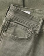 Men’s Glenn Slim-Fit Jeans Denim Stretchy Pants New Faded Trousers - Image 9