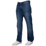 Men’s Regular Fit Jeans Straight Leg Denim Trouser Pants Big Tall All Waist Sizes - Image 6