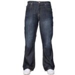 APT Men’s Bootcut Jeans – Wide Leg Flared Denim Trousers for Casual & Work Wear - Image 5