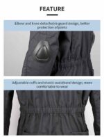 Men’s Guard Uniforms Mechanic Jumpsuit With Padding Protection Men’s Coverall - Image 3